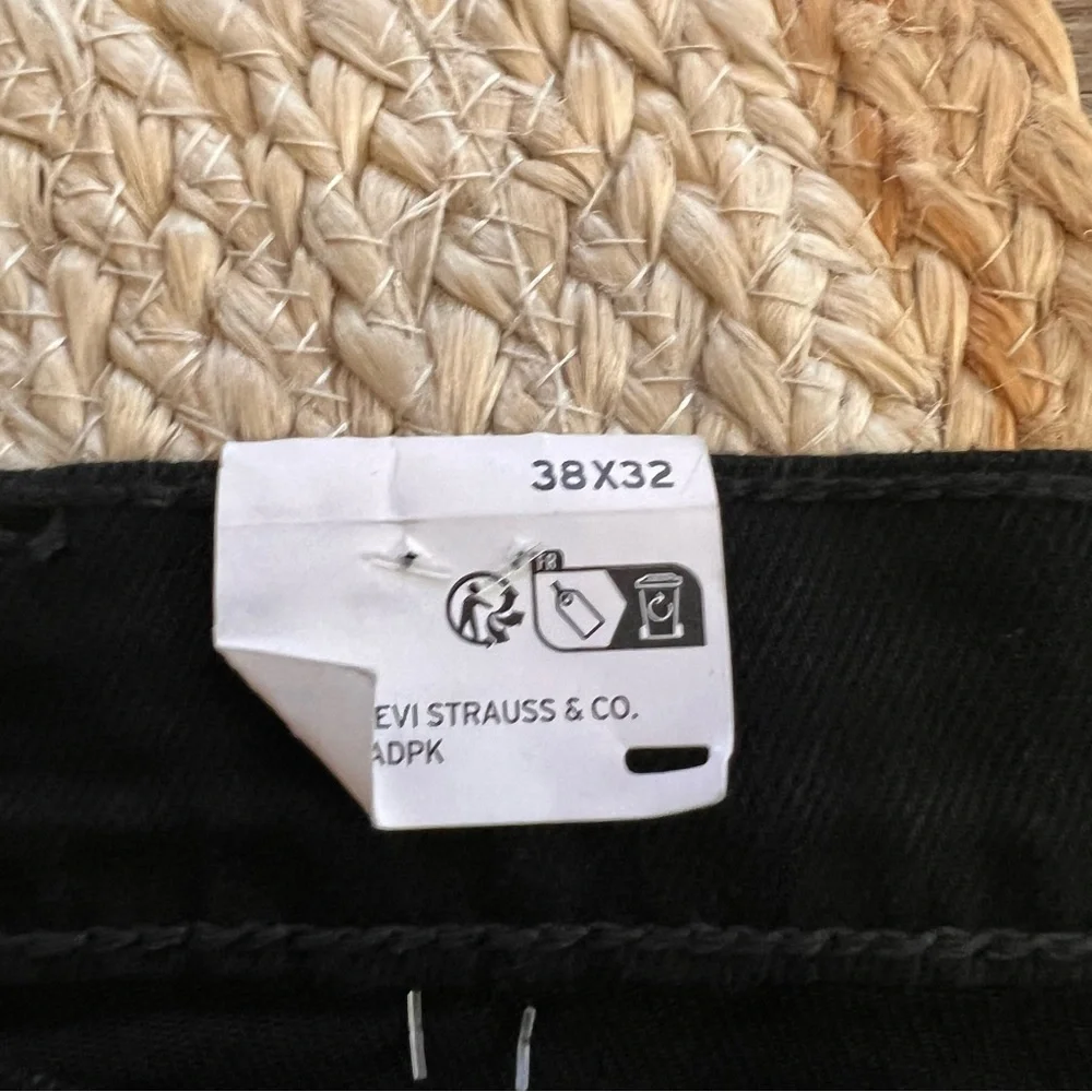 LEVI'S 511 Slim Advaned Stretch Mens Black Jeans NWT